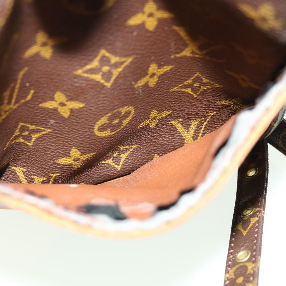 LOUIS VUITTON Monogram Danube Shoulder Bag M45266 LV Auth ki2175