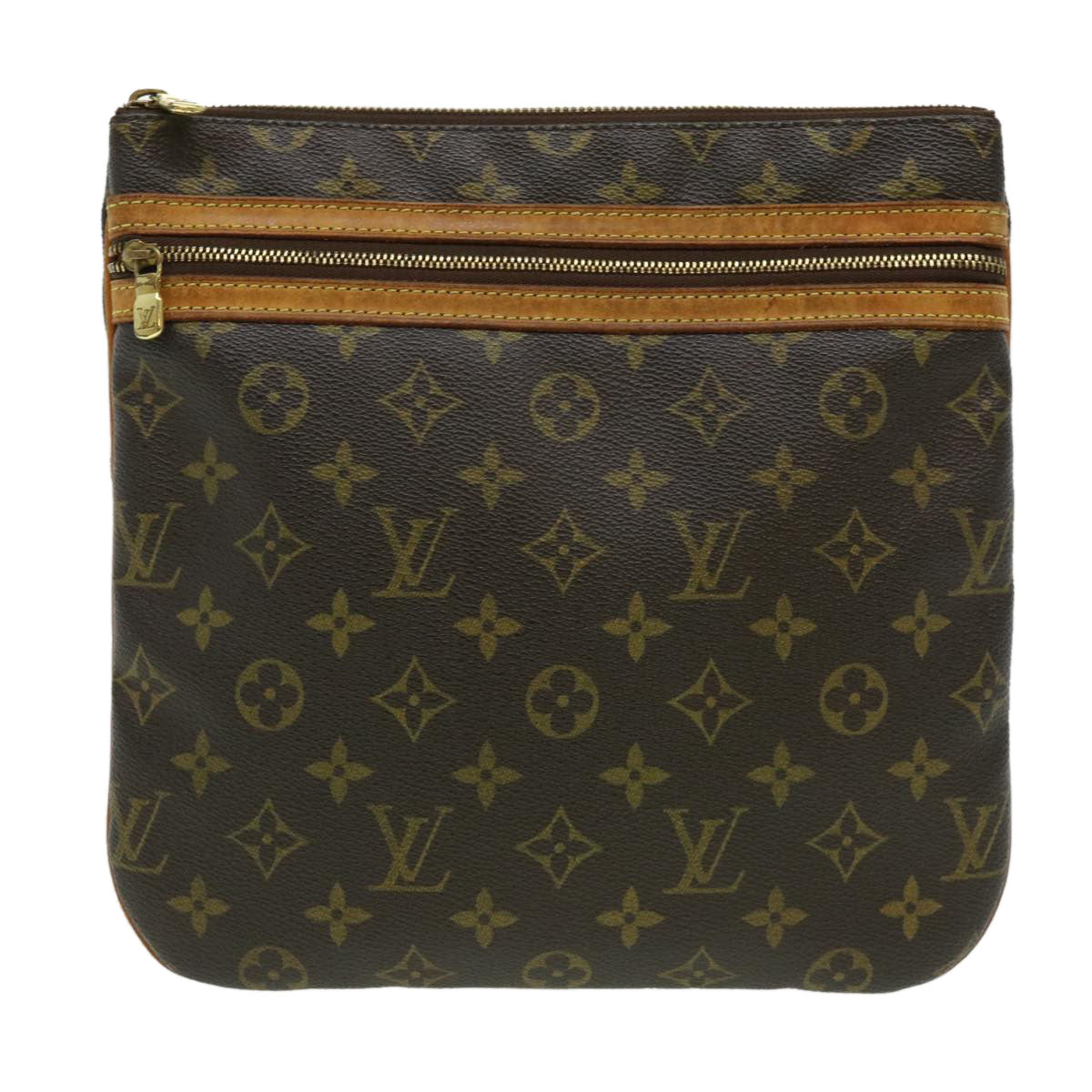 LOUIS VUITTON Monnogram Pochette Bosphore Shoulder Bag M40044 LV Auth ki2194