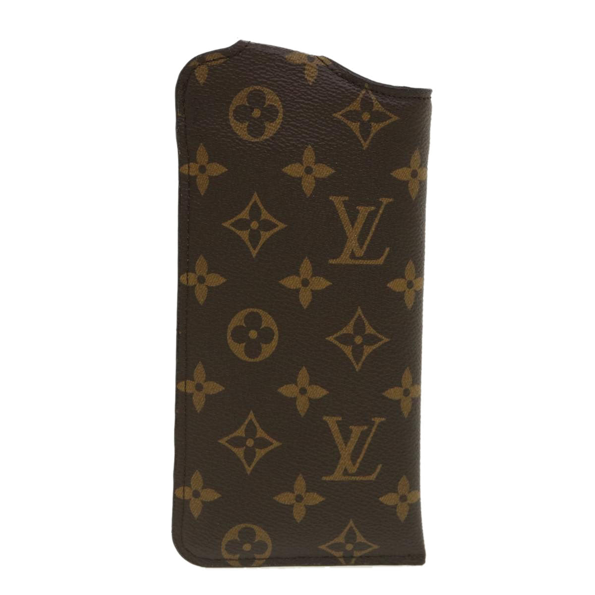 LOUIS VUITTON Monogram Etui A Lunettes MM Glasses Case M66544 LV Auth ki2225