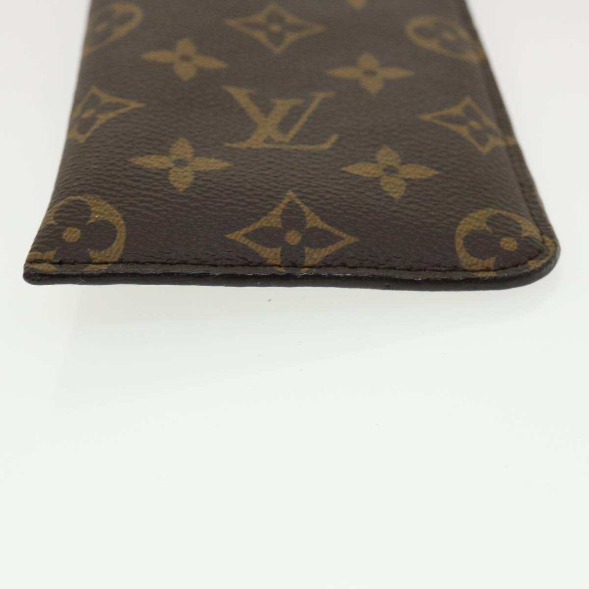 LOUIS VUITTON Monogram Etui A Lunettes MM Glasses Case M66544 LV Auth ki2225