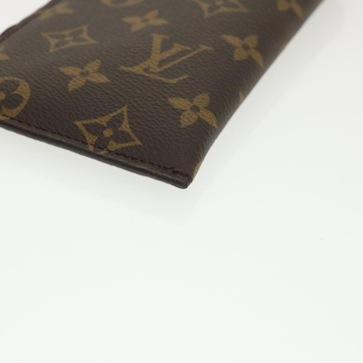 LOUIS VUITTON Monogram Etui A Lunettes MM Glasses Case M66544 LV Auth ki2225