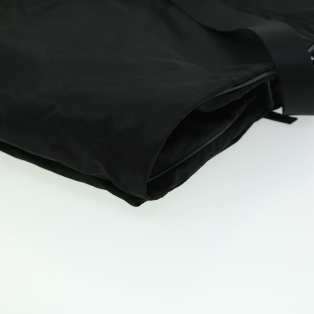 PRADA Garment Cover Nylon Black Auth ki2243