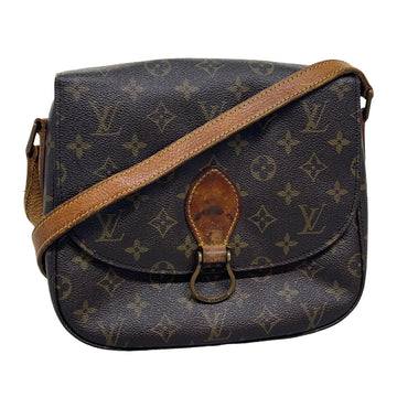 LOUIS VUITTON Monogram Saint Cloud GM Shoulder Bag M51242 LV Auth ki2327