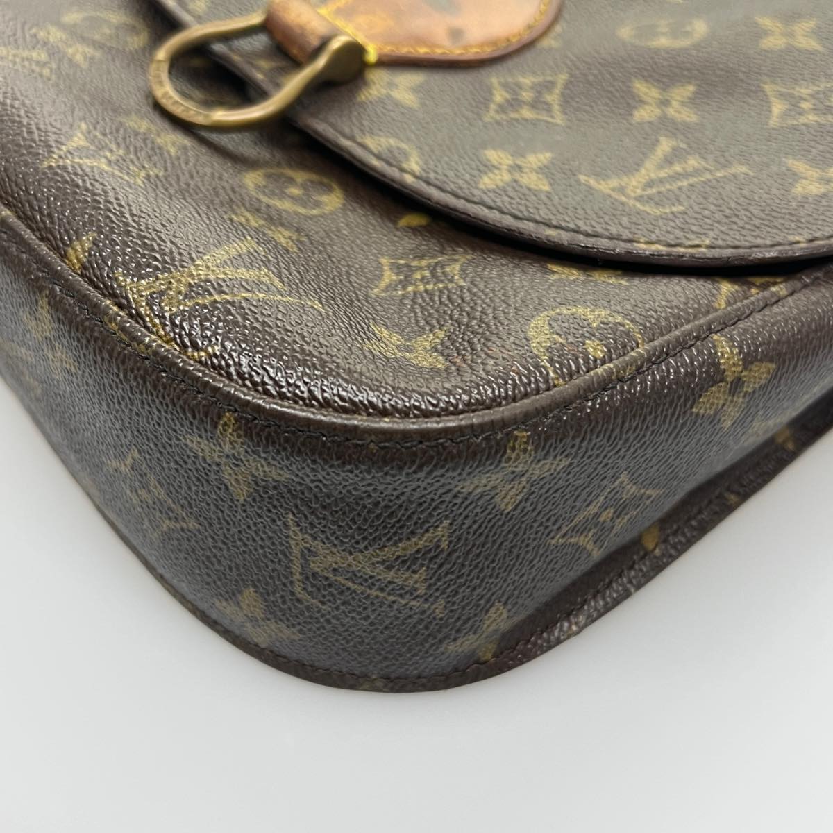 LOUIS VUITTON Monogram Saint Cloud GM Shoulder Bag M51242 LV Auth ki2327