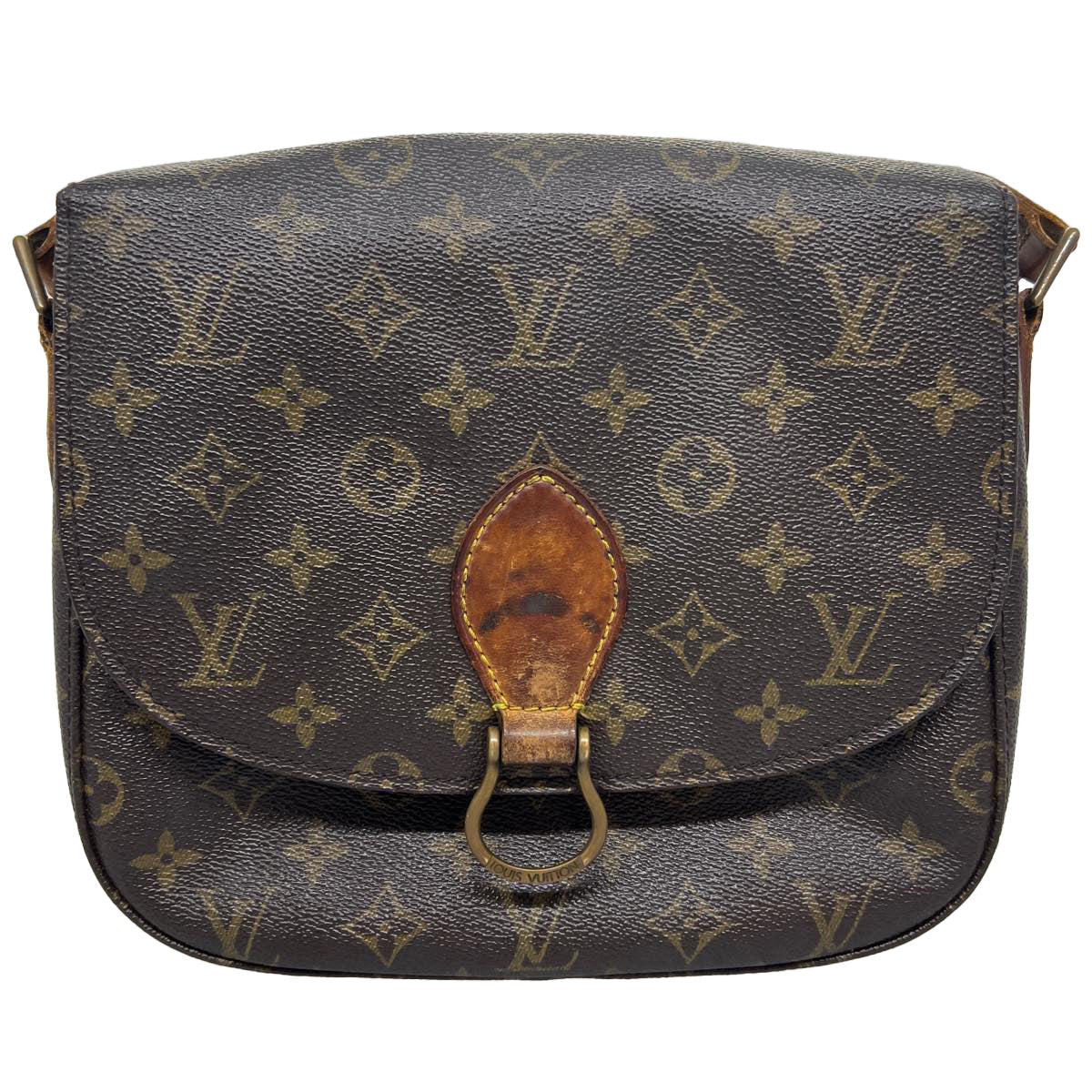 LOUIS VUITTON Monogram Saint Cloud GM Shoulder Bag M51242 LV Auth ki2327