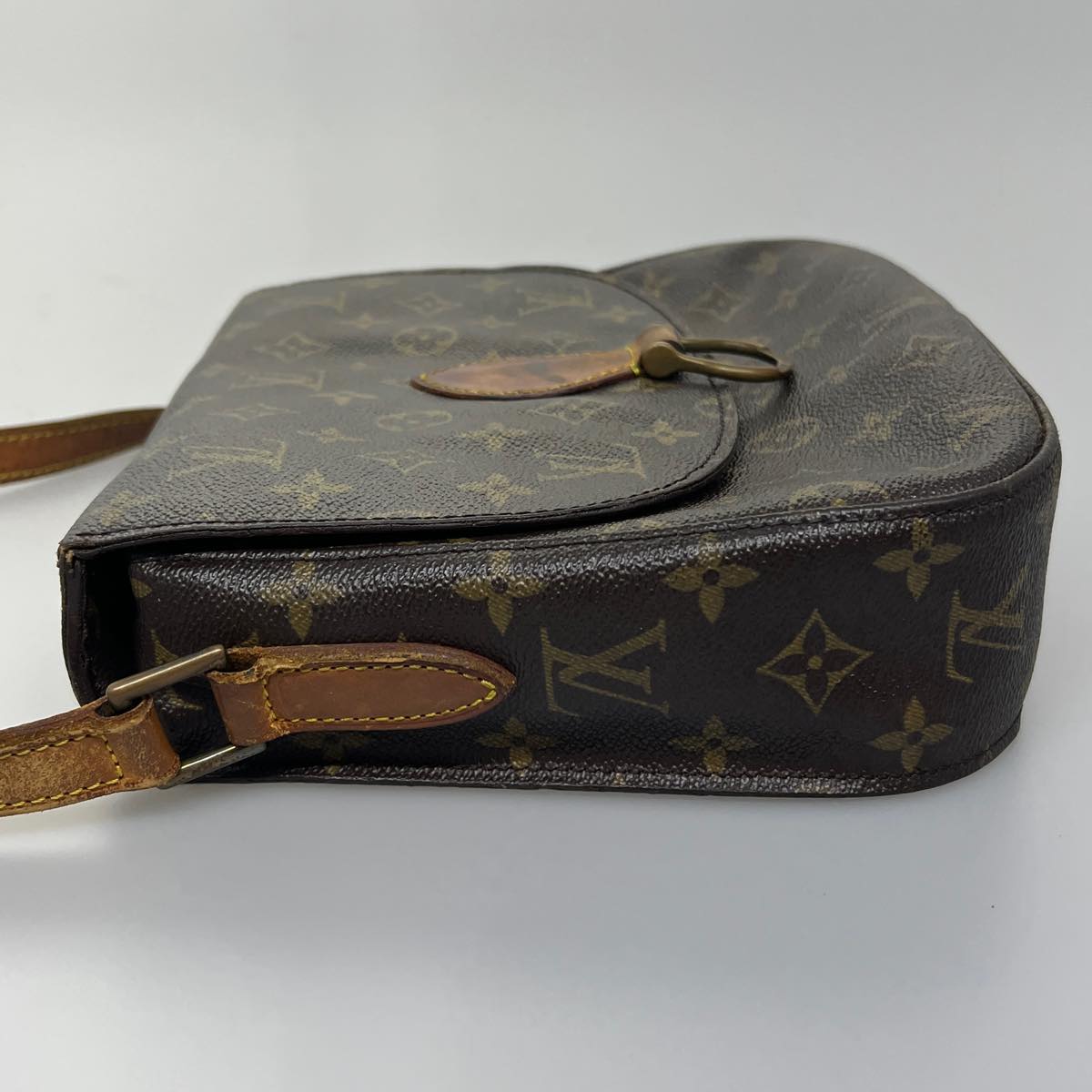 LOUIS VUITTON Monogram Saint Cloud GM Shoulder Bag M51242 LV Auth ki2327