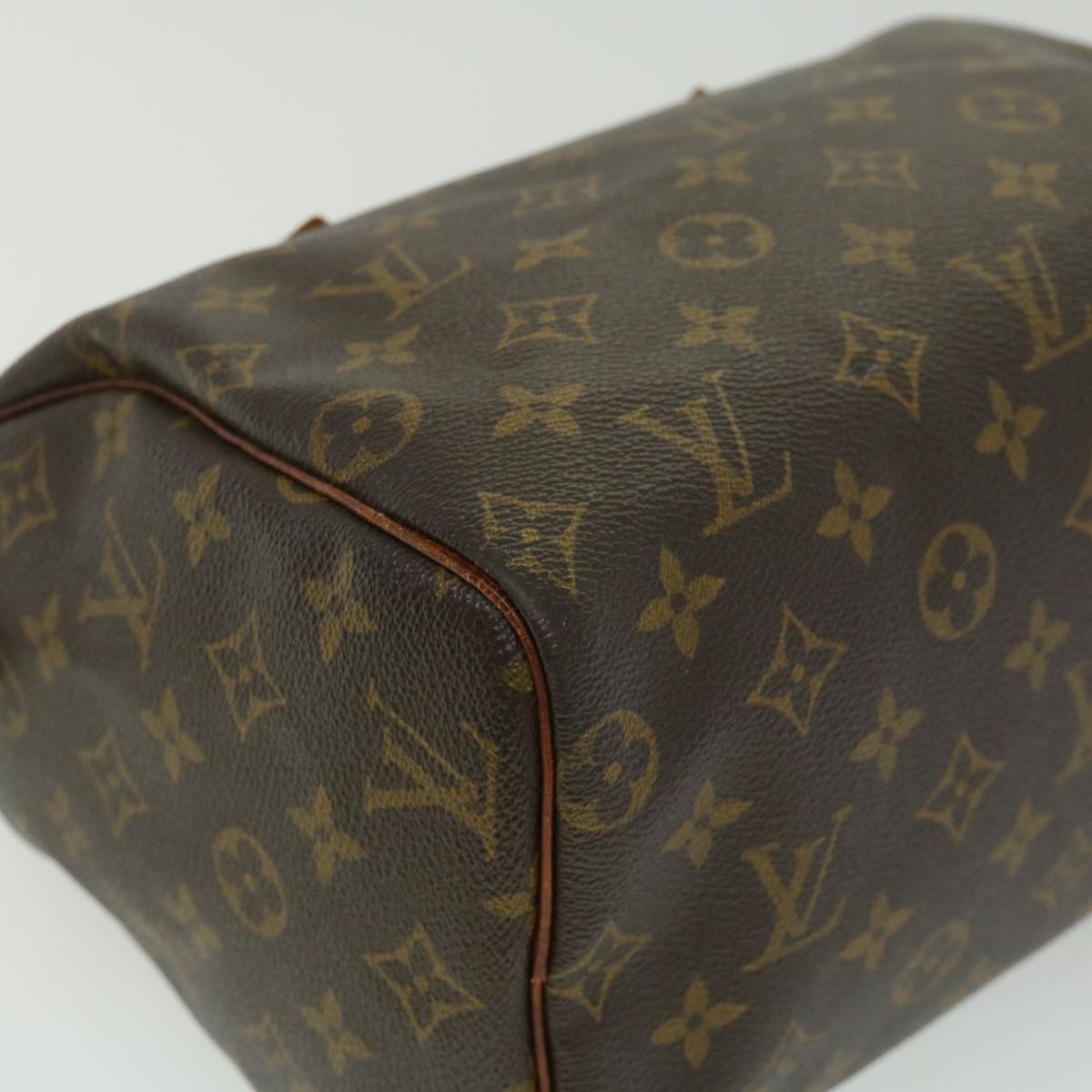 LOUIS VUITTON Monogram Speedy 25 Hand Bag M41528 LV Auth ki2389