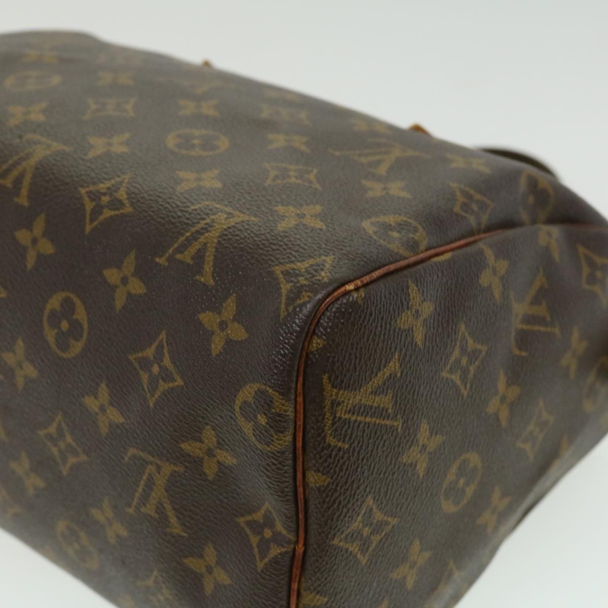 LOUIS VUITTON Monogram Speedy 25 Hand Bag M41528 LV Auth ki2389