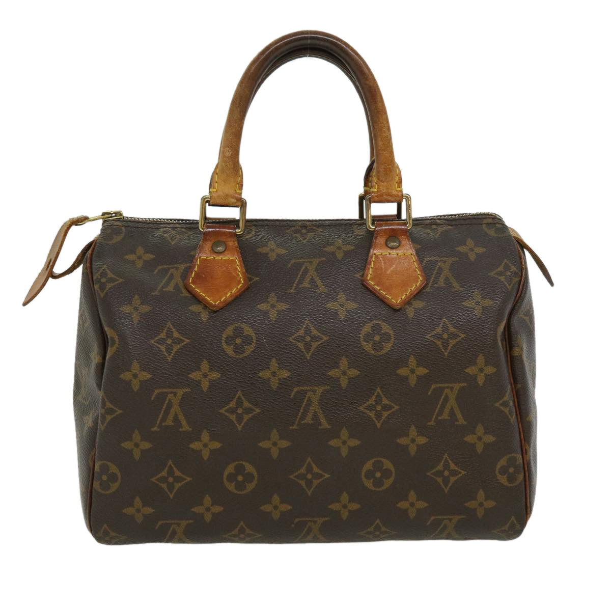 LOUIS VUITTON Monogram Speedy 25 Hand Bag M41528 LV Auth ki2389