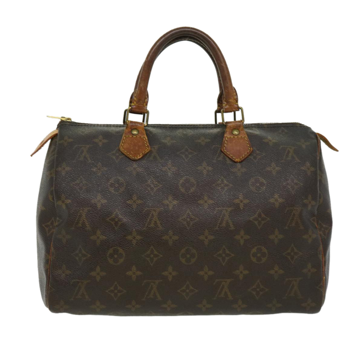 LOUIS VUITTON Monogram Speedy 30 Hand Bag M41526 LV Auth ki2390 - 0