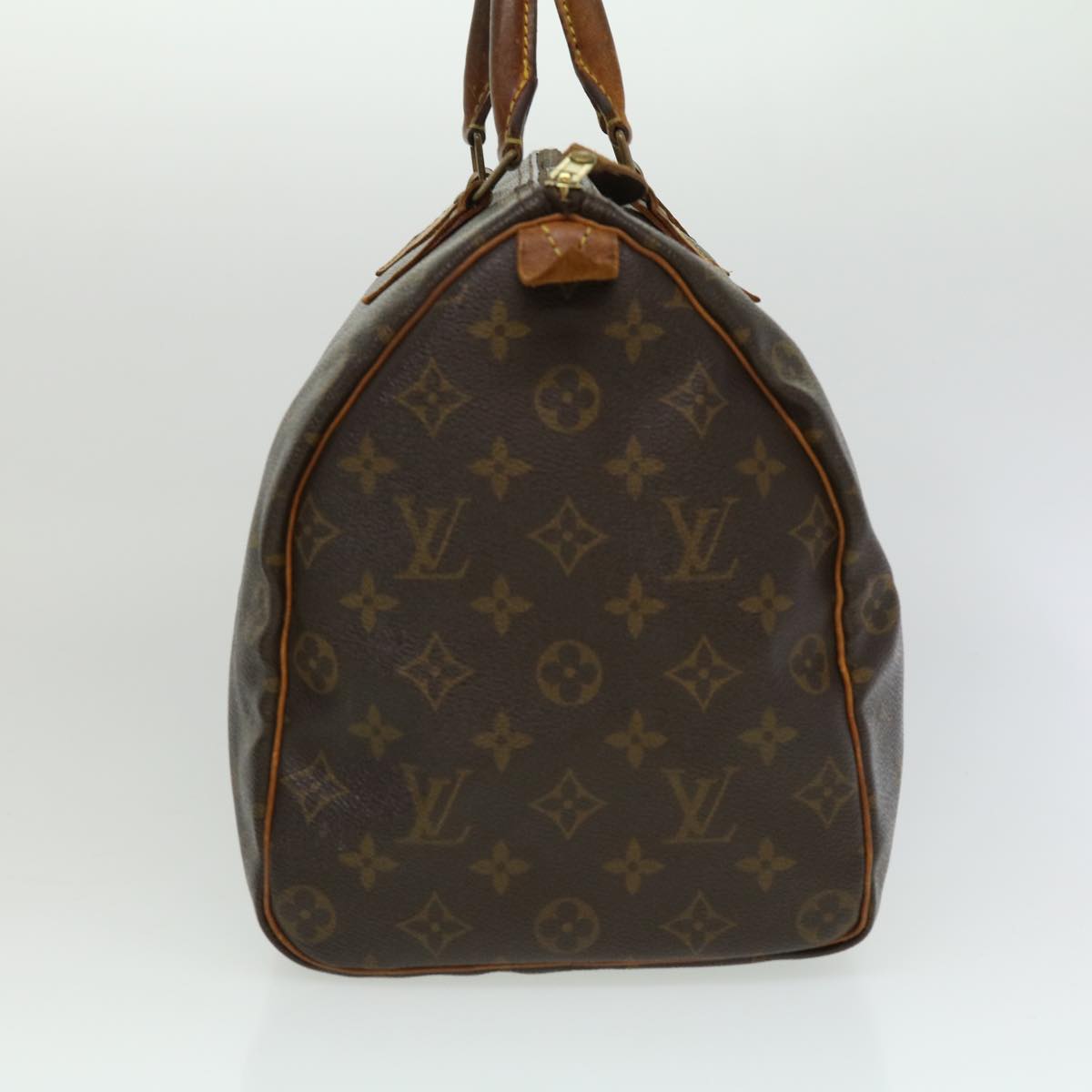 LOUIS VUITTON Monogram Speedy 35 Hand Bag M41524 LV Auth ki2399