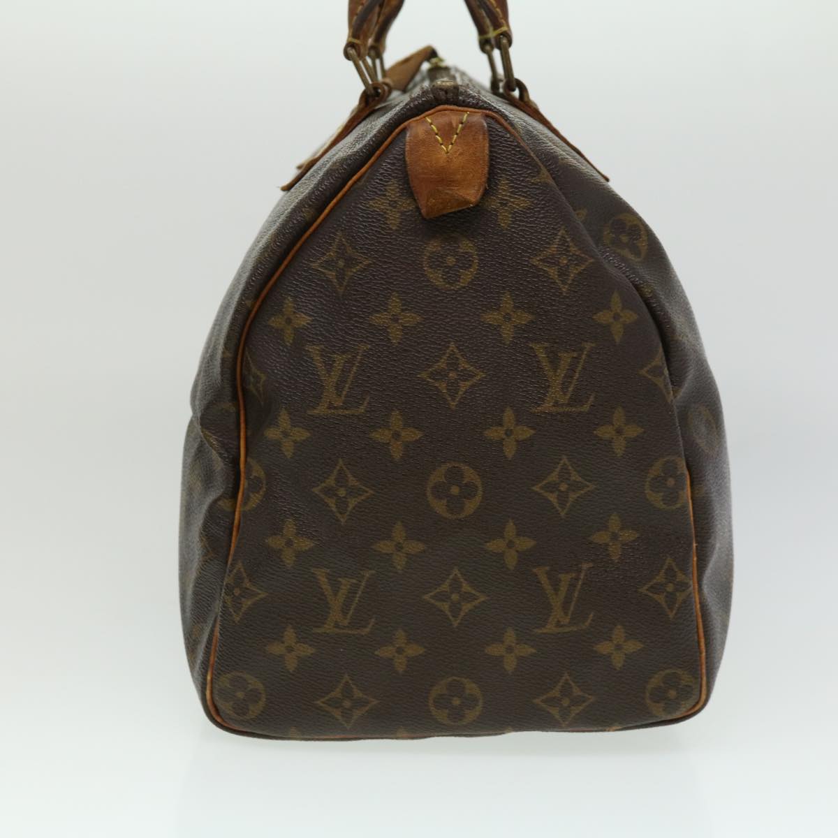 LOUIS VUITTON Monogram Speedy 35 Hand Bag M41524 LV Auth ki2399