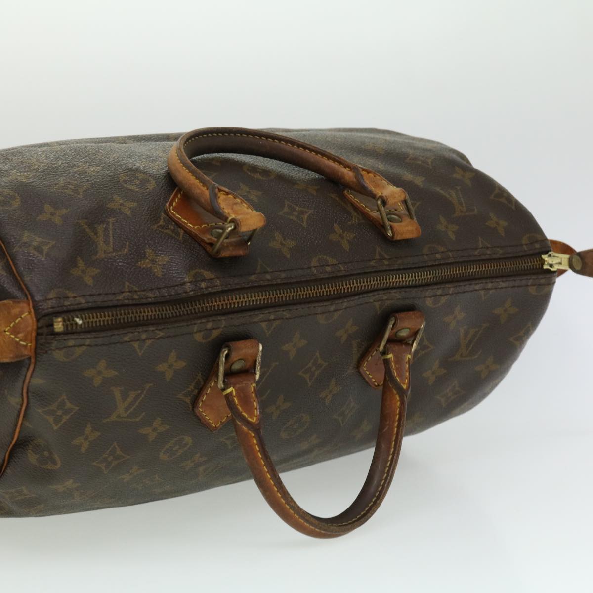 LOUIS VUITTON Monogram Speedy 35 Hand Bag M41524 LV Auth ki2399