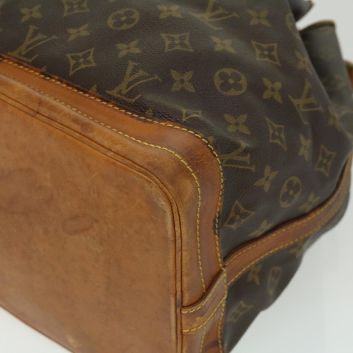 LOUIS VUITTON Monogram Noe Shoulder Bag M42224 LV Auth ki2419