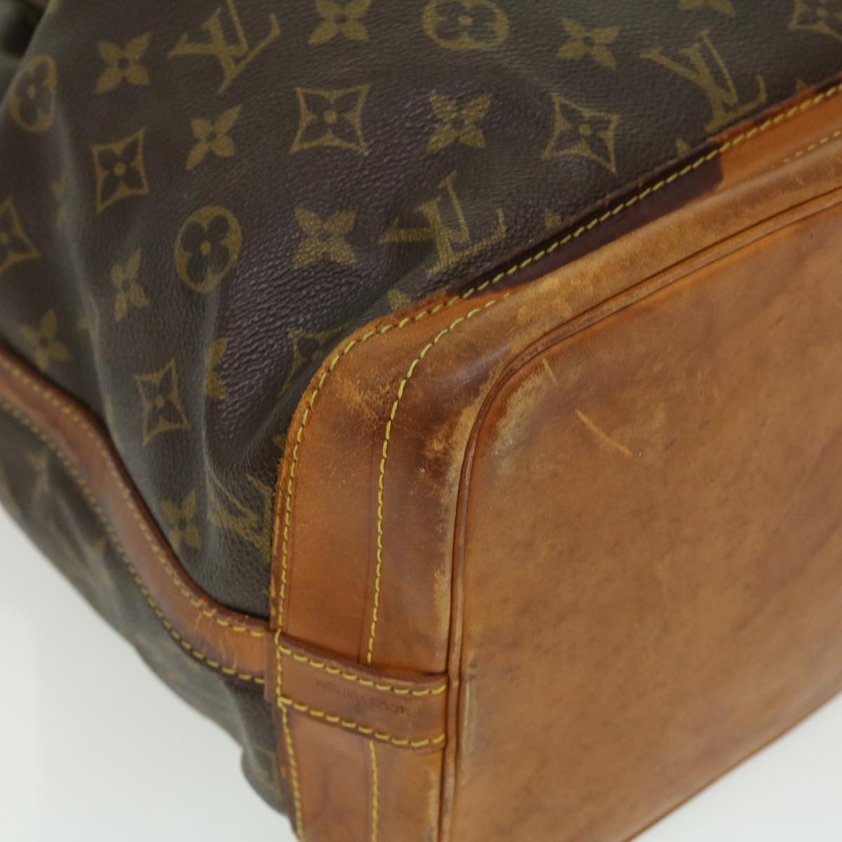 LOUIS VUITTON Monogram Noe Shoulder Bag M42224 LV Auth ki2419