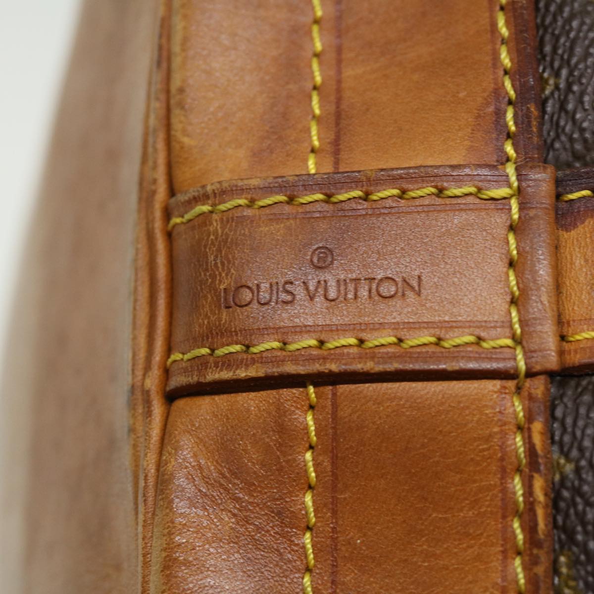 LOUIS VUITTON Monogram Noe Shoulder Bag M42224 LV Auth ki2419