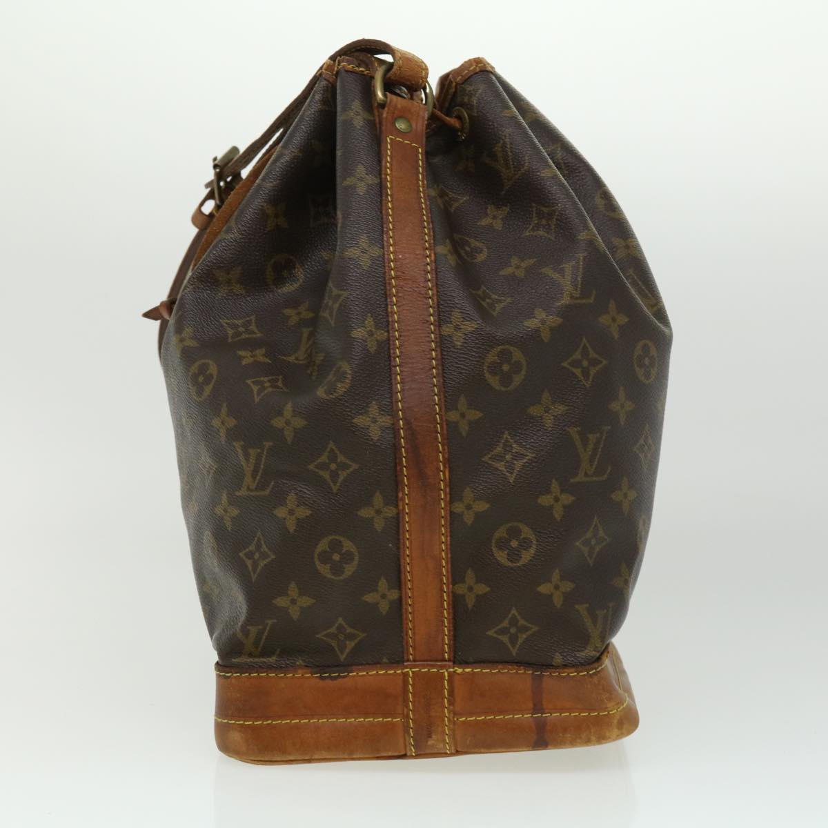 LOUIS VUITTON Monogram Noe Shoulder Bag M42224 LV Auth ki2419