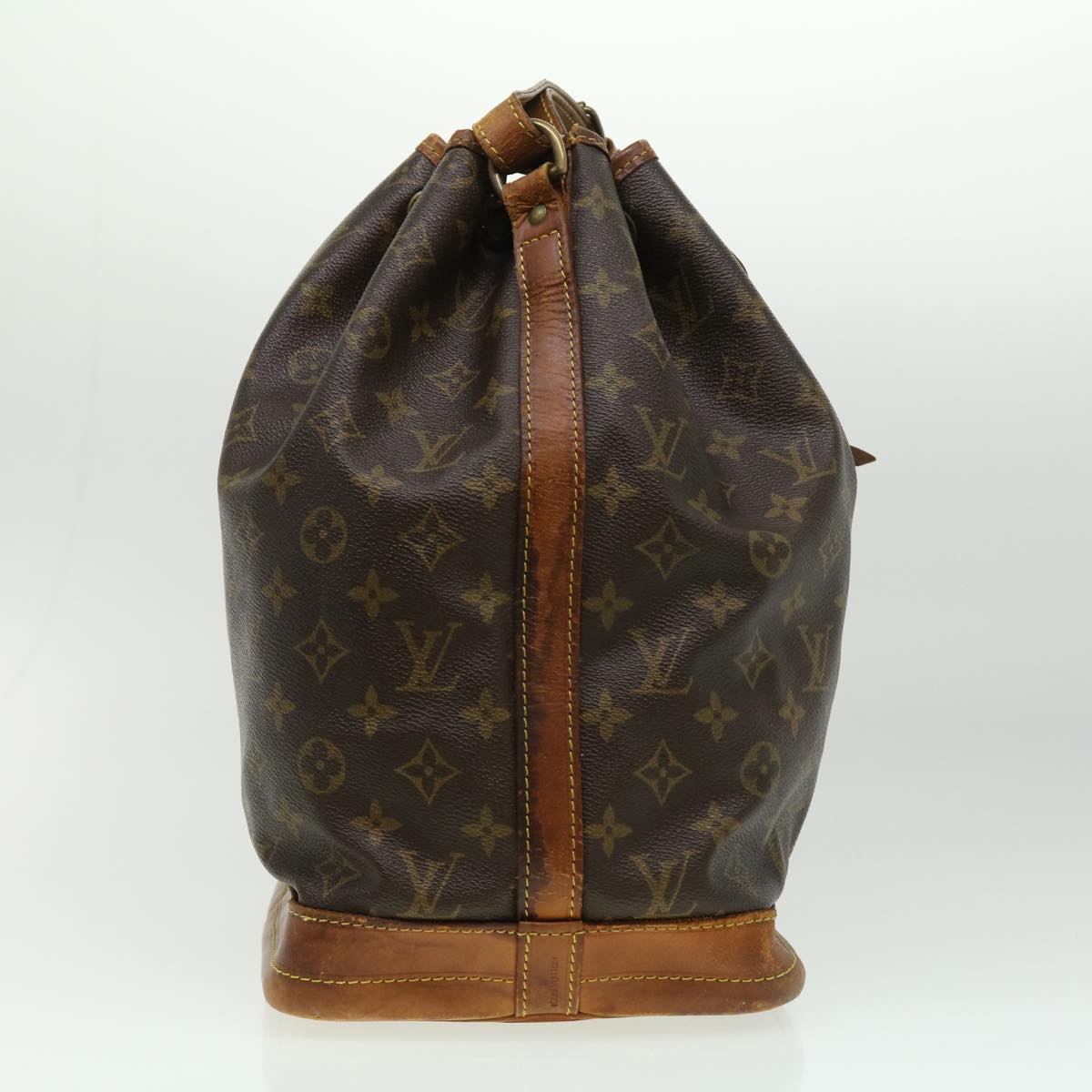 LOUIS VUITTON Monogram Noe Shoulder Bag M42224 LV Auth ki2419