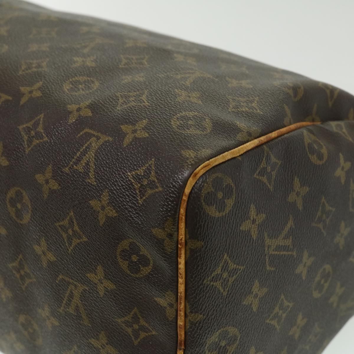 LOUIS VUITTON Monogram Speedy 40 Hand Bag M41522 LV Auth ki2422