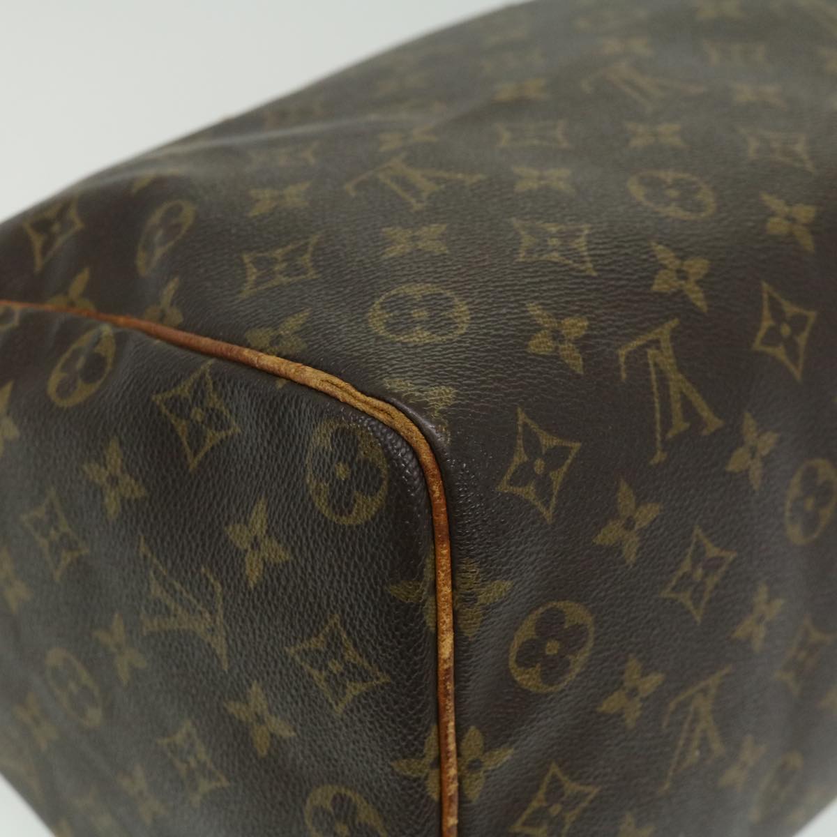 LOUIS VUITTON Monogram Speedy 40 Hand Bag M41522 LV Auth ki2422