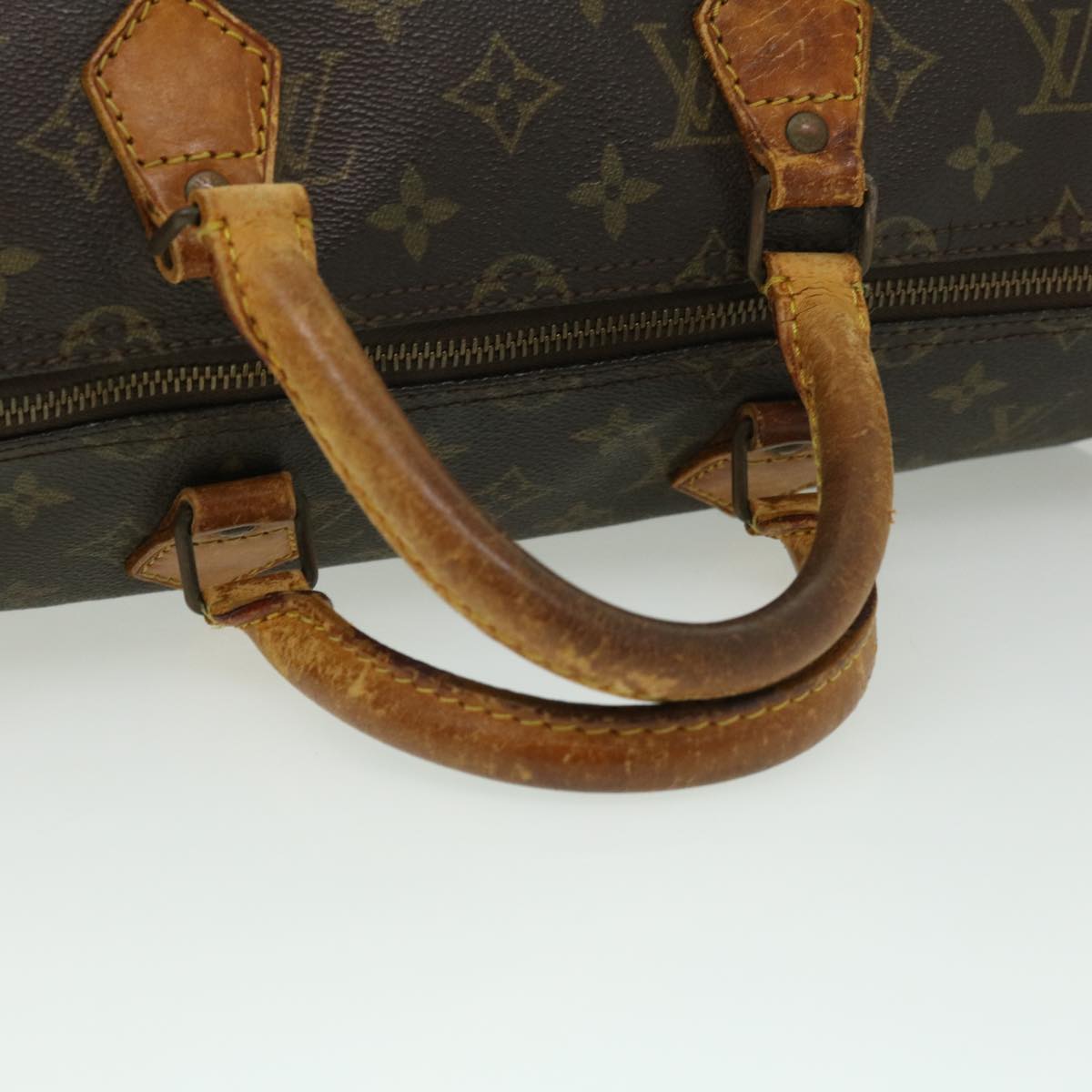 LOUIS VUITTON Monogram Speedy 40 Hand Bag M41522 LV Auth ki2422