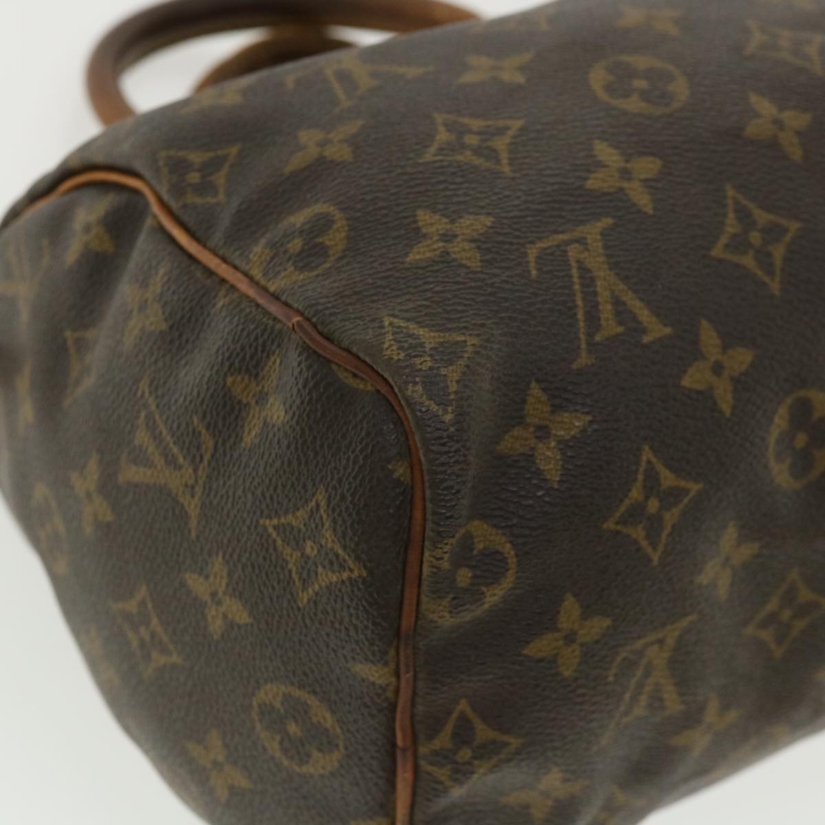 LOUIS VUITTON Monogram Speedy 25 Hand Bag M41528 LV Auth ki2448