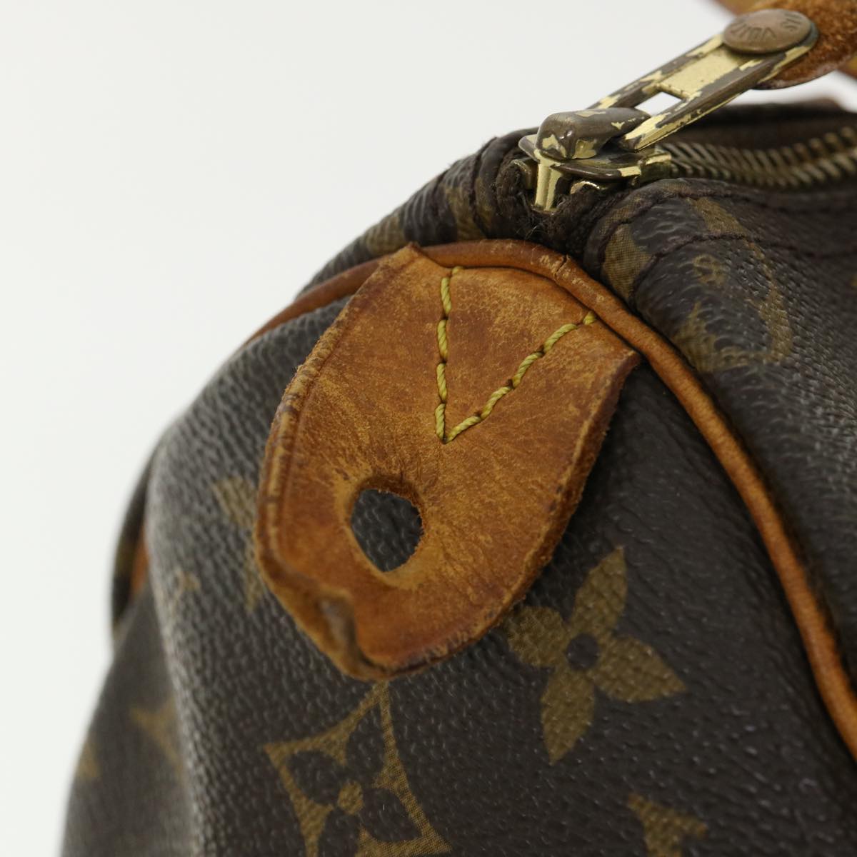 LOUIS VUITTON Monogram Speedy 25 Hand Bag M41528 LV Auth ki2448