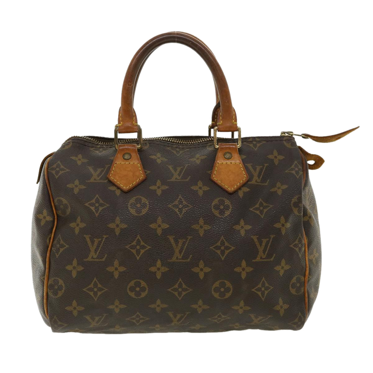 LOUIS VUITTON Monogram Speedy 25 Hand Bag M41528 LV Auth ki2448