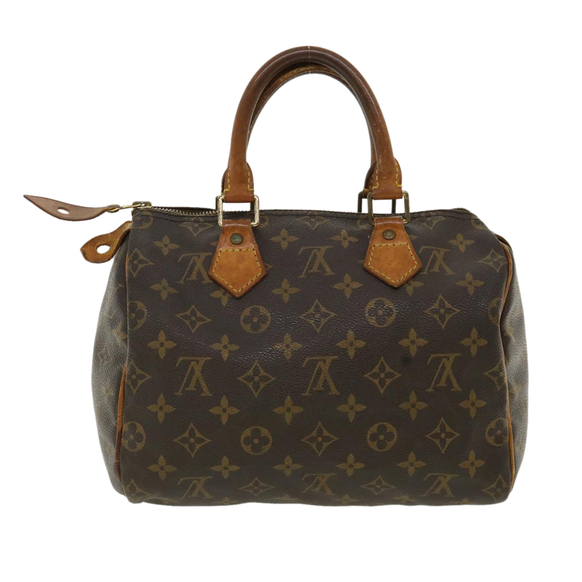 LOUIS VUITTON Monogram Speedy 25 Hand Bag M41528 LV Auth ki2448