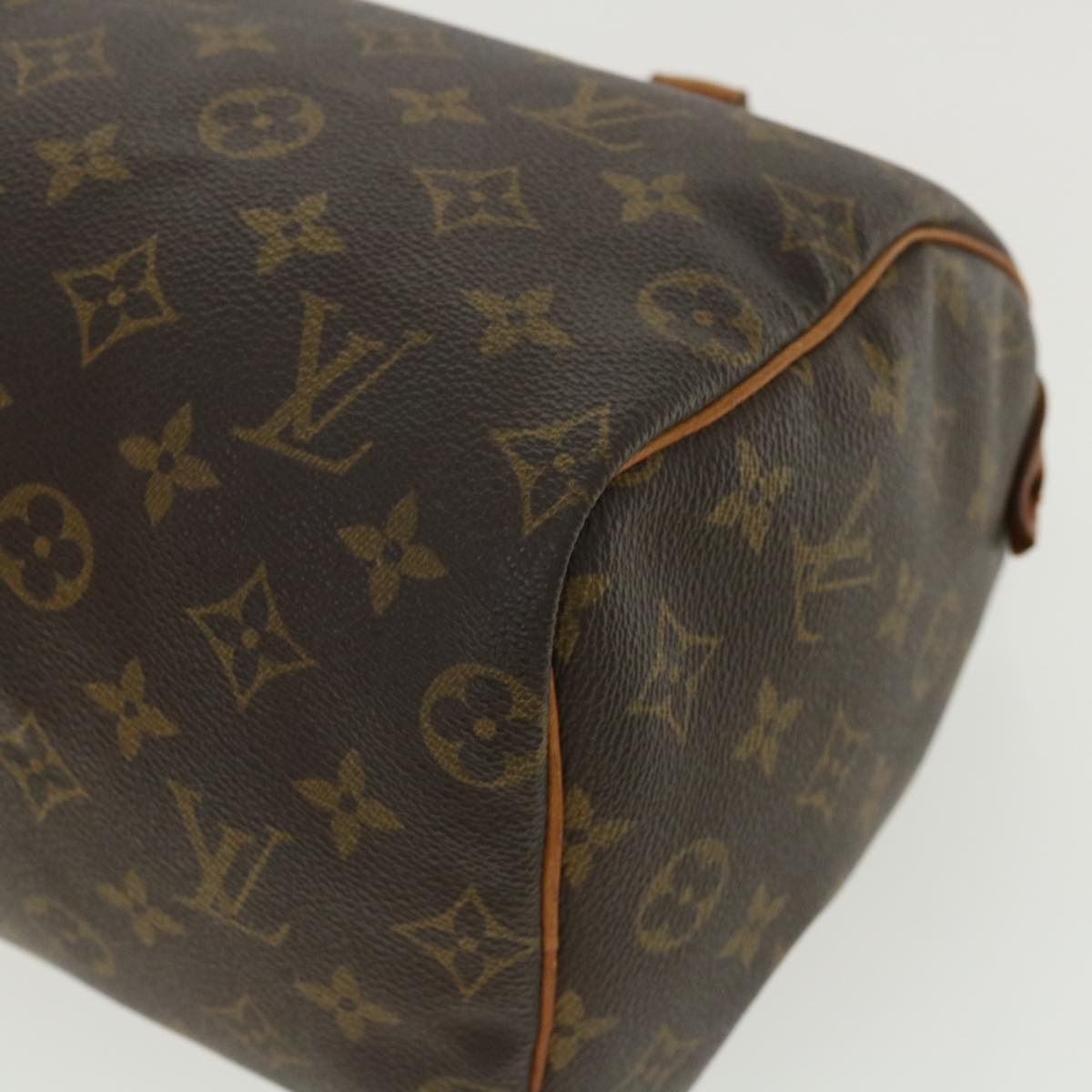 LOUIS VUITTON Monogram Speedy 25 Hand Bag M41528 LV Auth ki2449