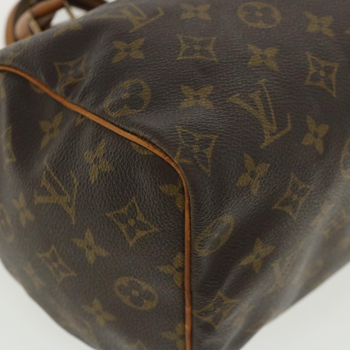 LOUIS VUITTON Monogram Speedy 25 Hand Bag M41528 LV Auth ki2449