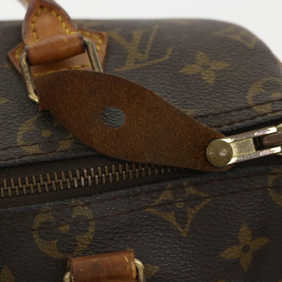 LOUIS VUITTON Monogram Speedy 25 Hand Bag M41528 LV Auth ki2449