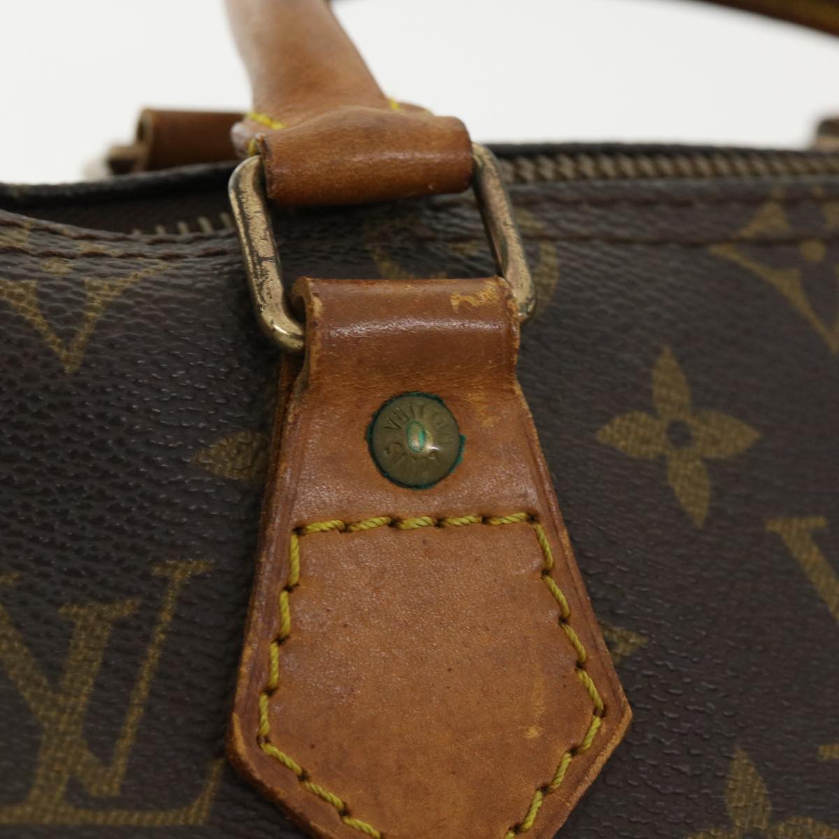 LOUIS VUITTON Monogram Speedy 25 Hand Bag M41528 LV Auth ki2449