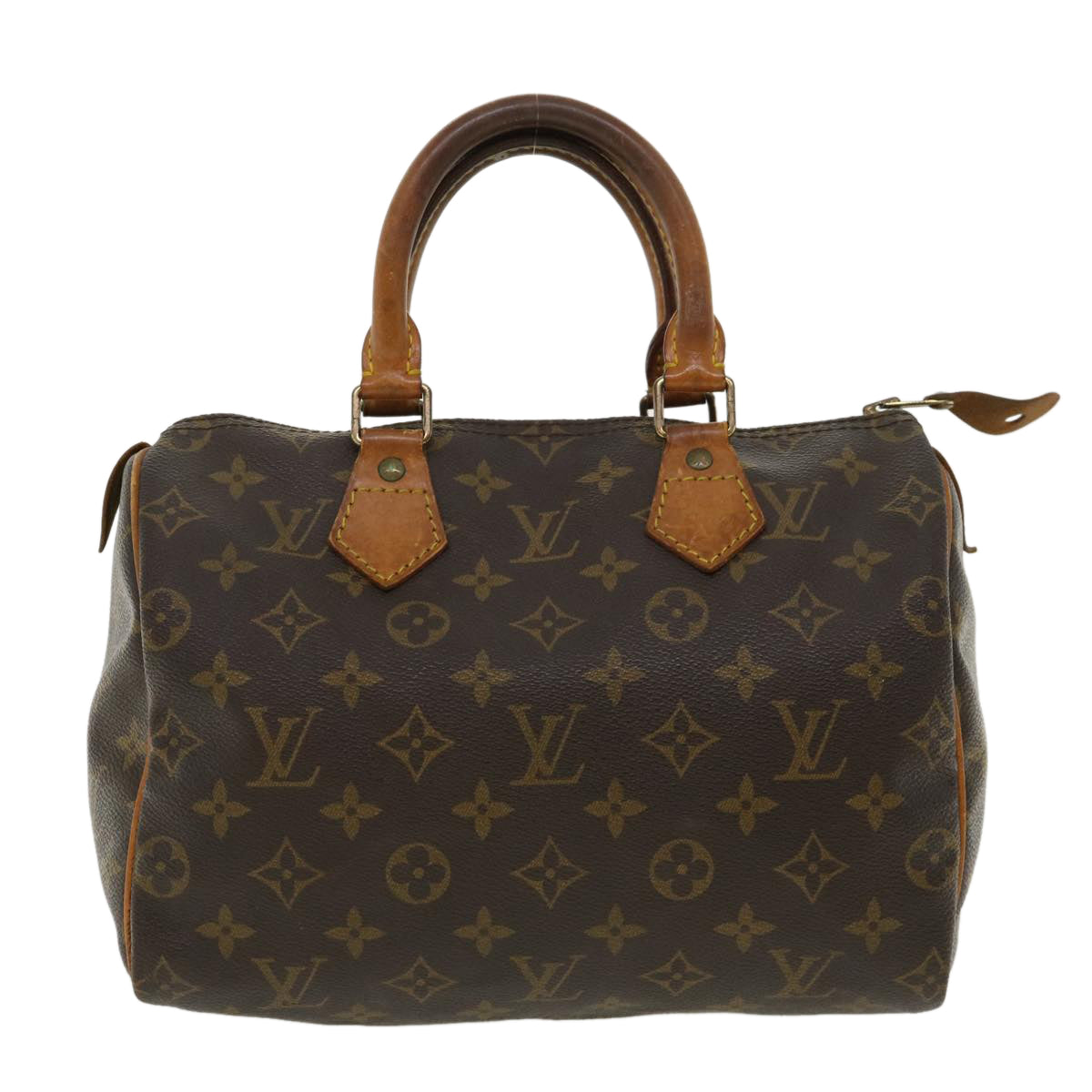 LOUIS VUITTON Monogram Speedy 25 Hand Bag M41528 LV Auth ki2449