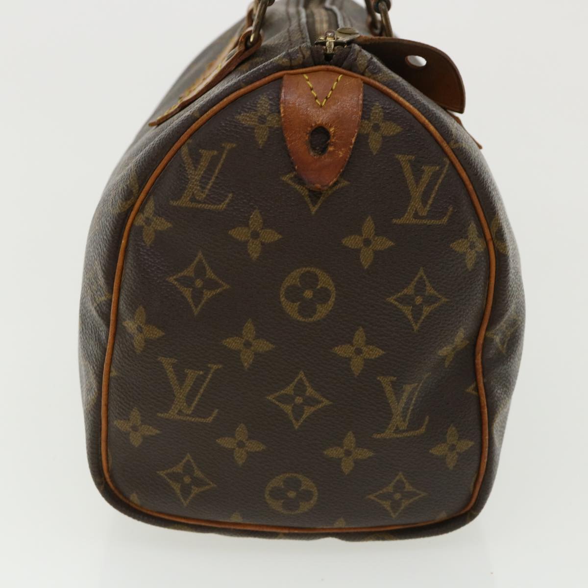 LOUIS VUITTON Monogram Speedy 25 Hand Bag M41528 LV Auth ki2449