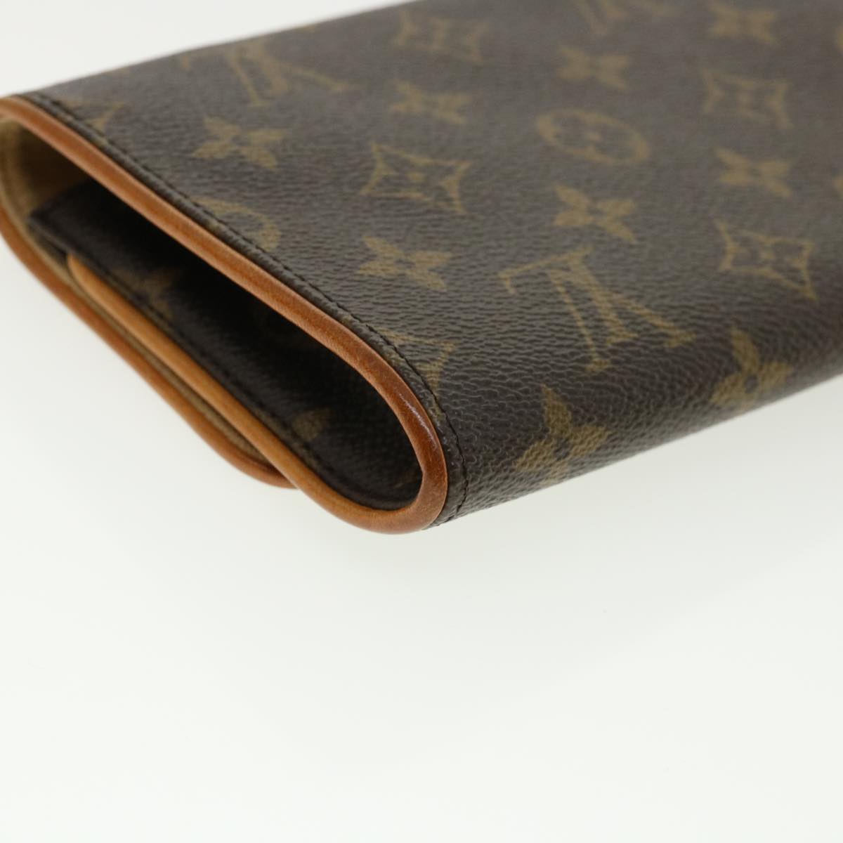 LOUIS VUITTON Monogram Pochette Twin GM Shoulder Bag M51852 LV Auth ki2476