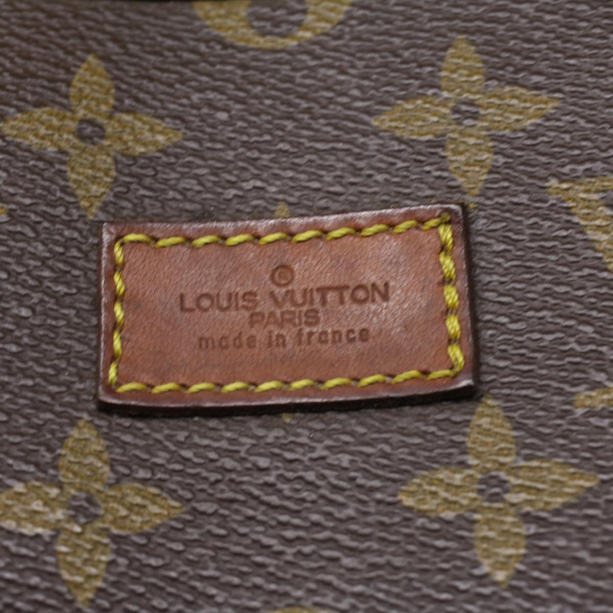 LOUIS VUITTON Monogram Saumur 35 Shoulder Bag M42254 LV Auth ki2504