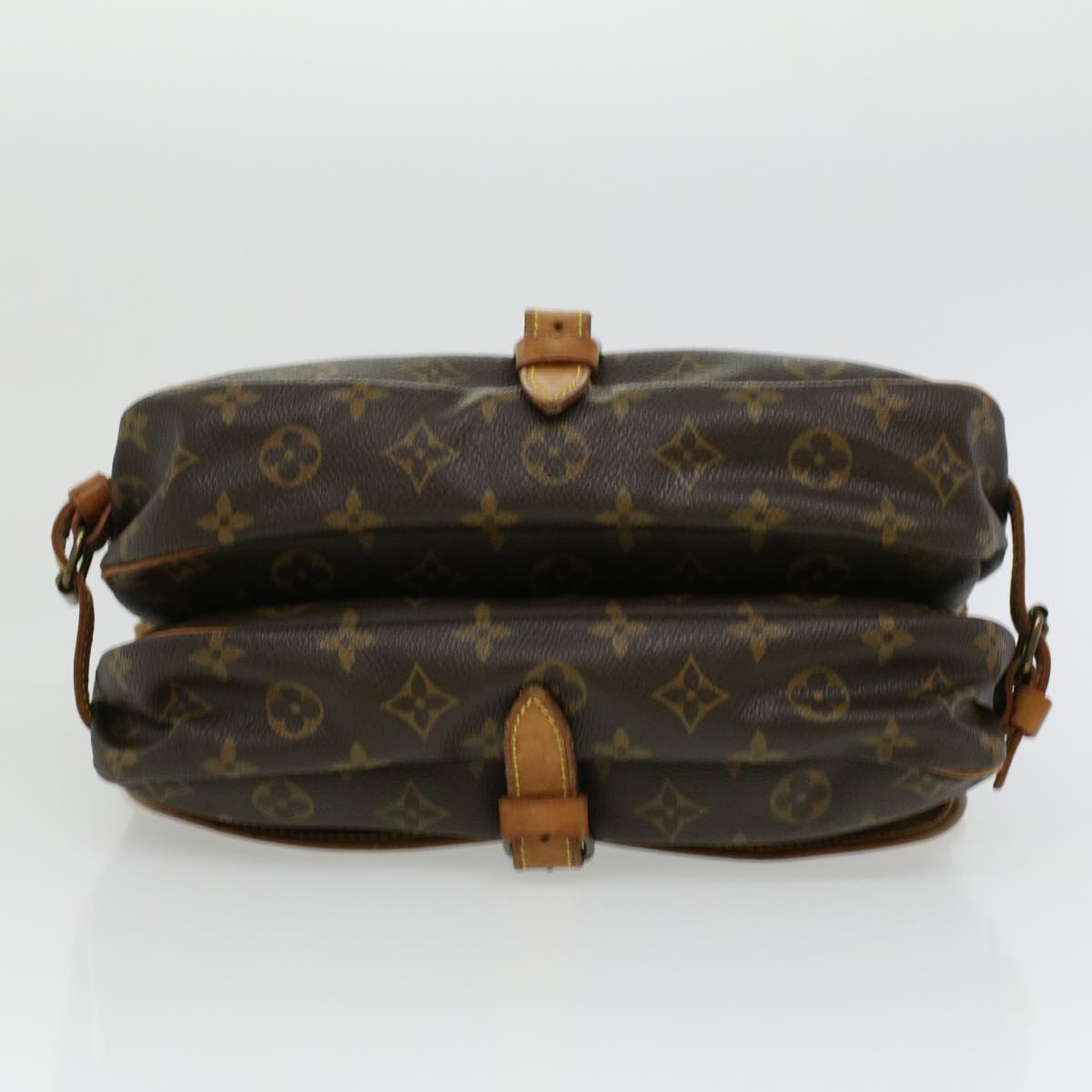 LOUIS VUITTON Monogram Saumur 30 Shoulder Bag M42256 LV Auth ki2529