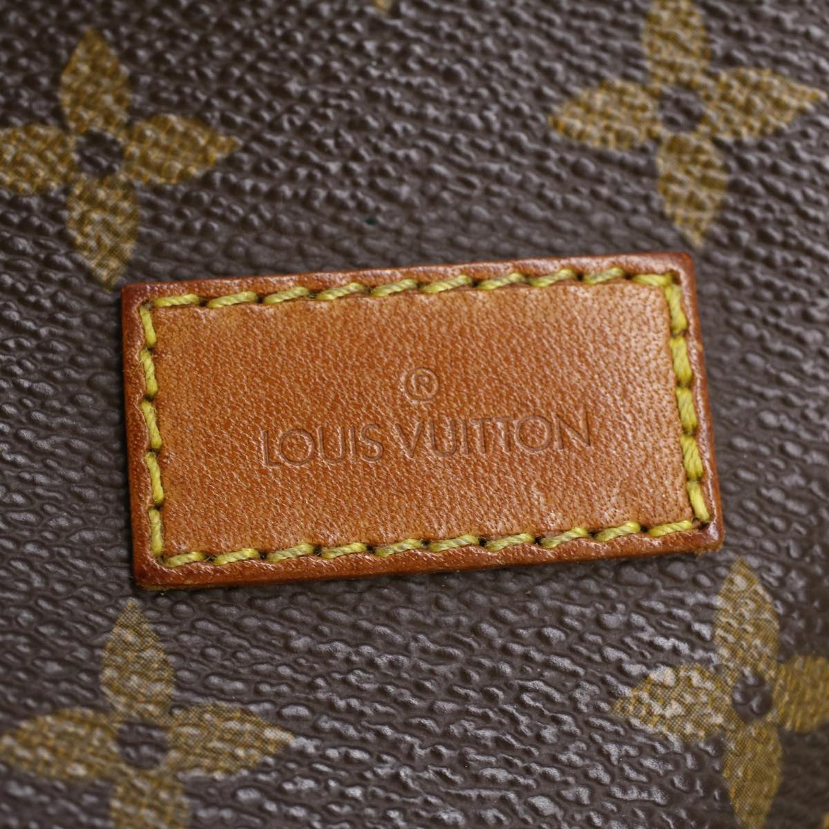 LOUIS VUITTON Monogram Saumur 30 Shoulder Bag M42256 LV Auth ki2529