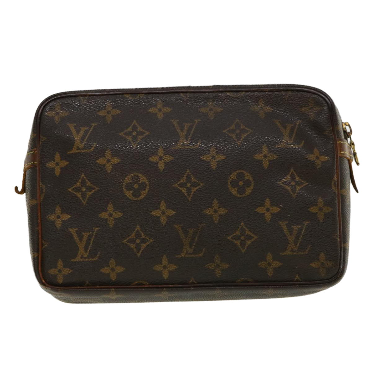 LOUIS VUITTON Monogram Compiegne 23 Clutch Bag M51847 LV Auth ki2530 - 0