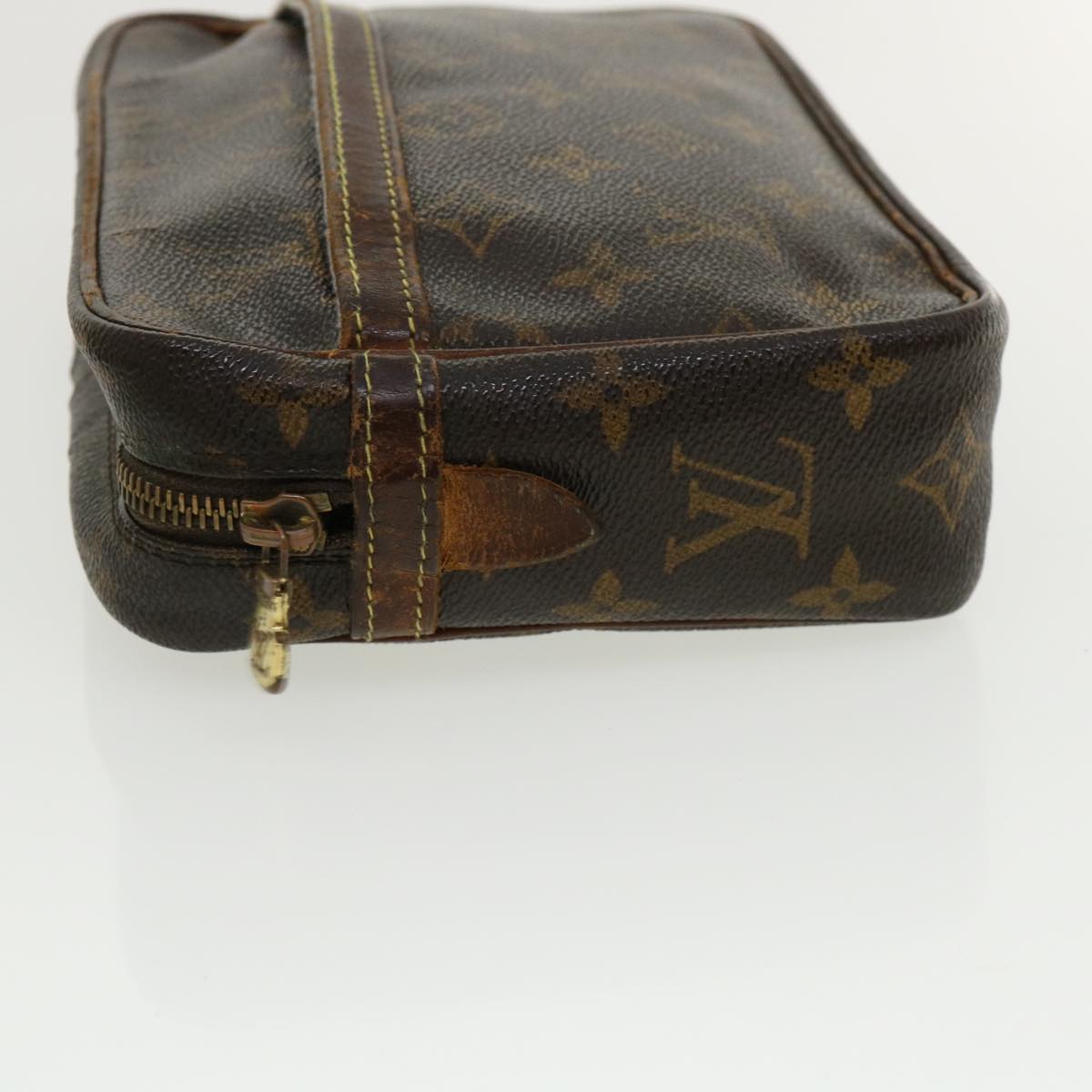 LOUIS VUITTON Monogram Compiegne 23 Clutch Bag M51847 LV Auth ki2530