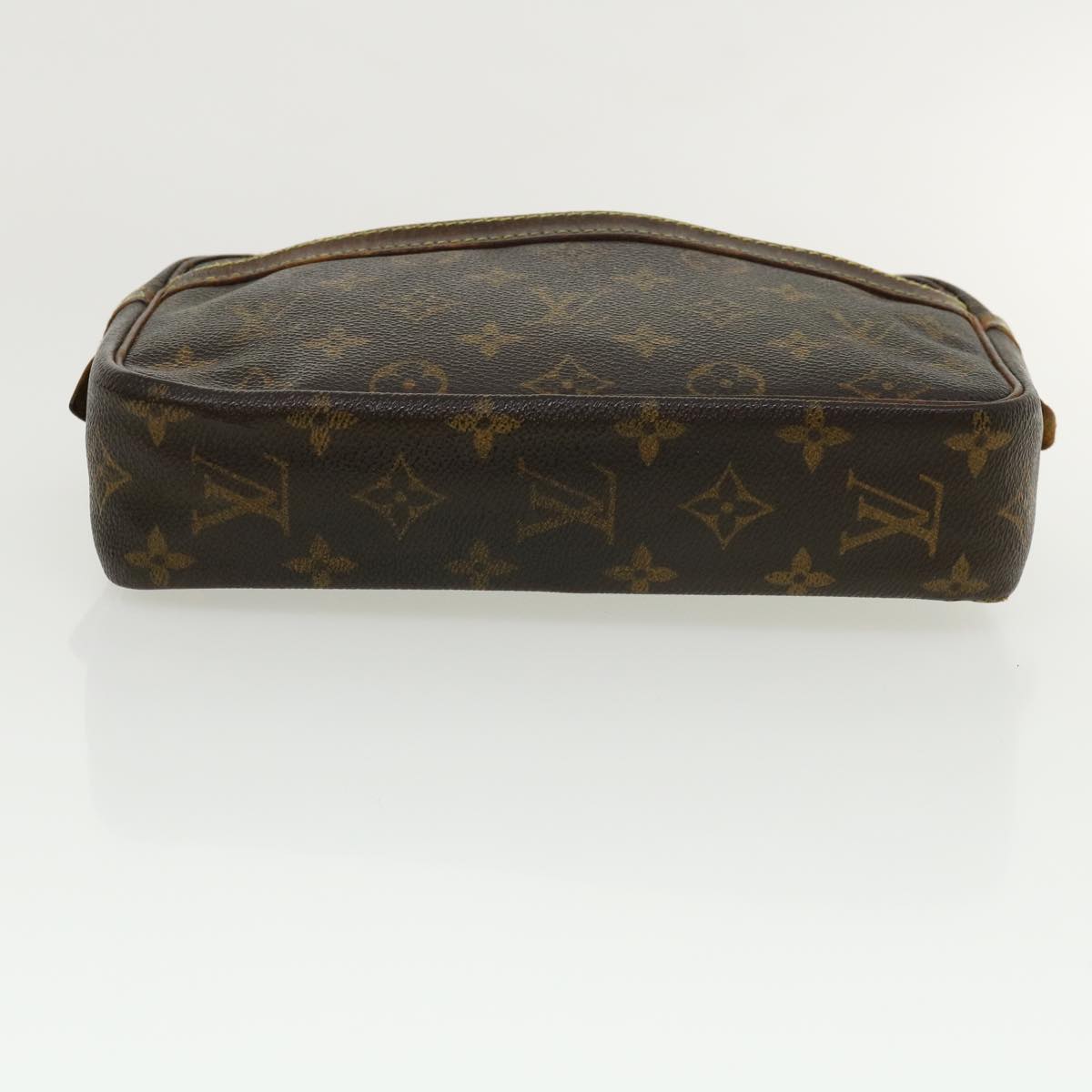 LOUIS VUITTON Monogram Compiegne 23 Clutch Bag M51847 LV Auth ki2530