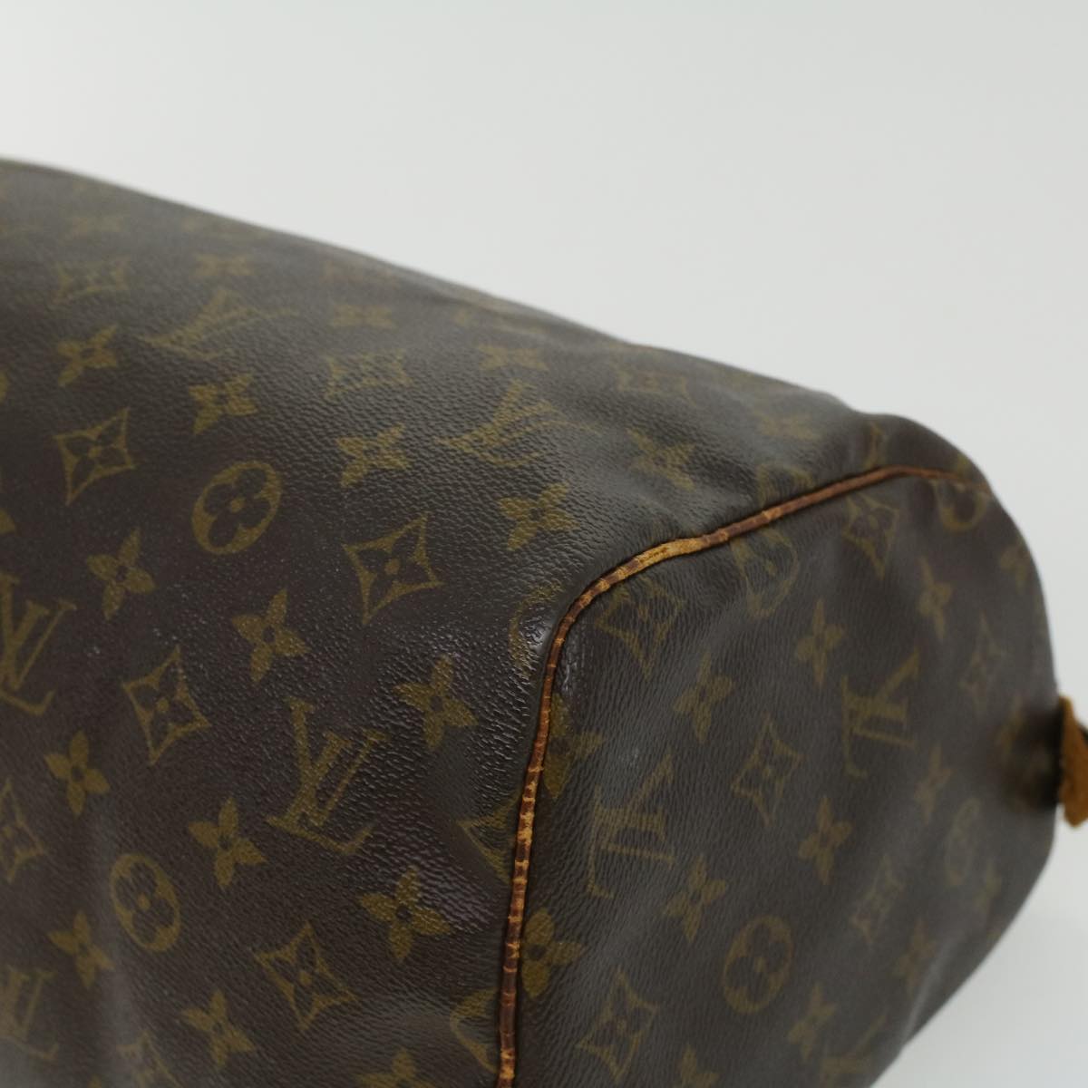 LOUIS VUITTON Monogram Speedy 30 Hand Bag M41526 LV Auth ki2532