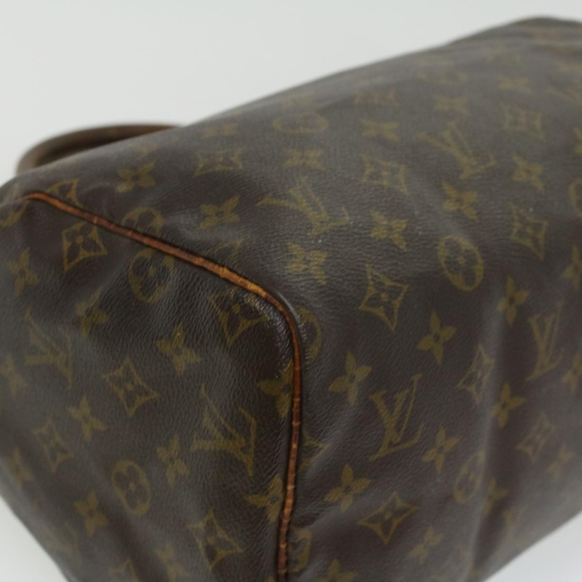 LOUIS VUITTON Monogram Speedy 30 Hand Bag M41526 LV Auth ki2532