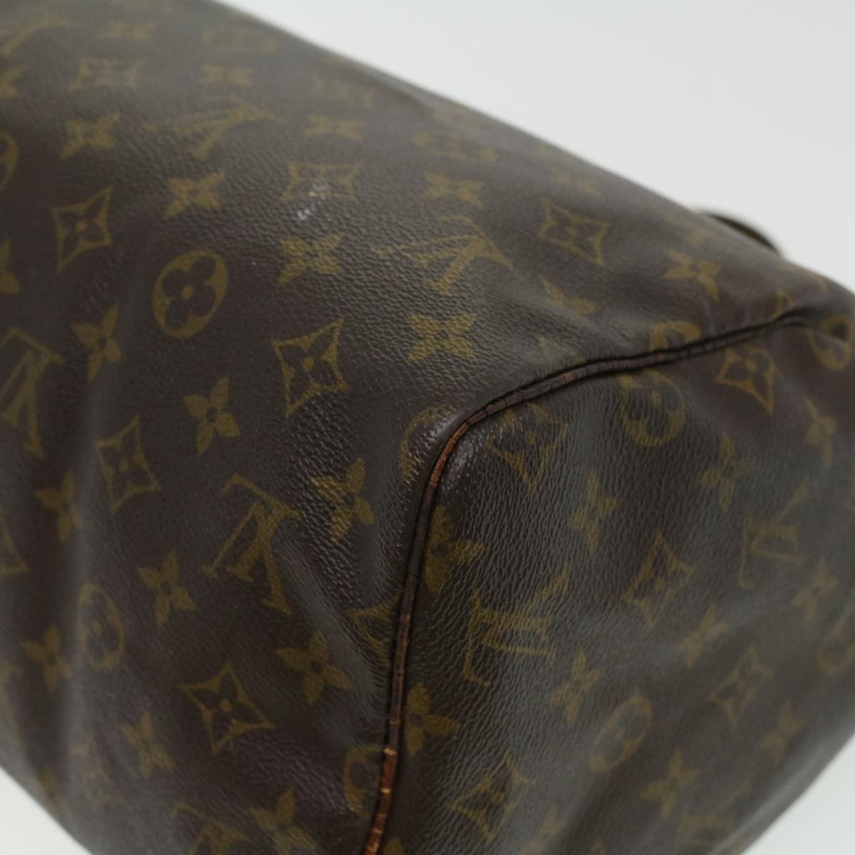 LOUIS VUITTON Monogram Speedy 30 Hand Bag M41526 LV Auth ki2532