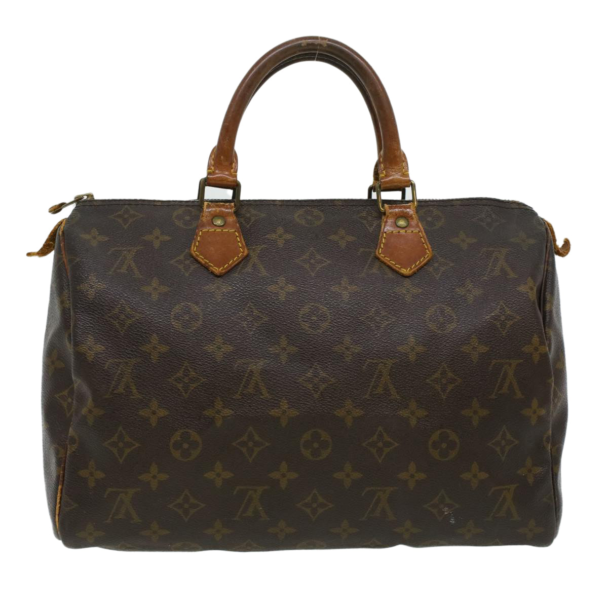 LOUIS VUITTON Monogram Speedy 30 Hand Bag M41526 LV Auth ki2532