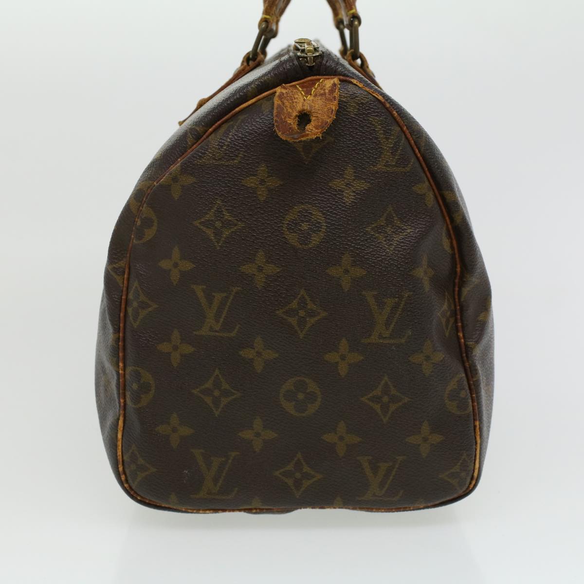 LOUIS VUITTON Monogram Speedy 30 Hand Bag M41526 LV Auth ki2532