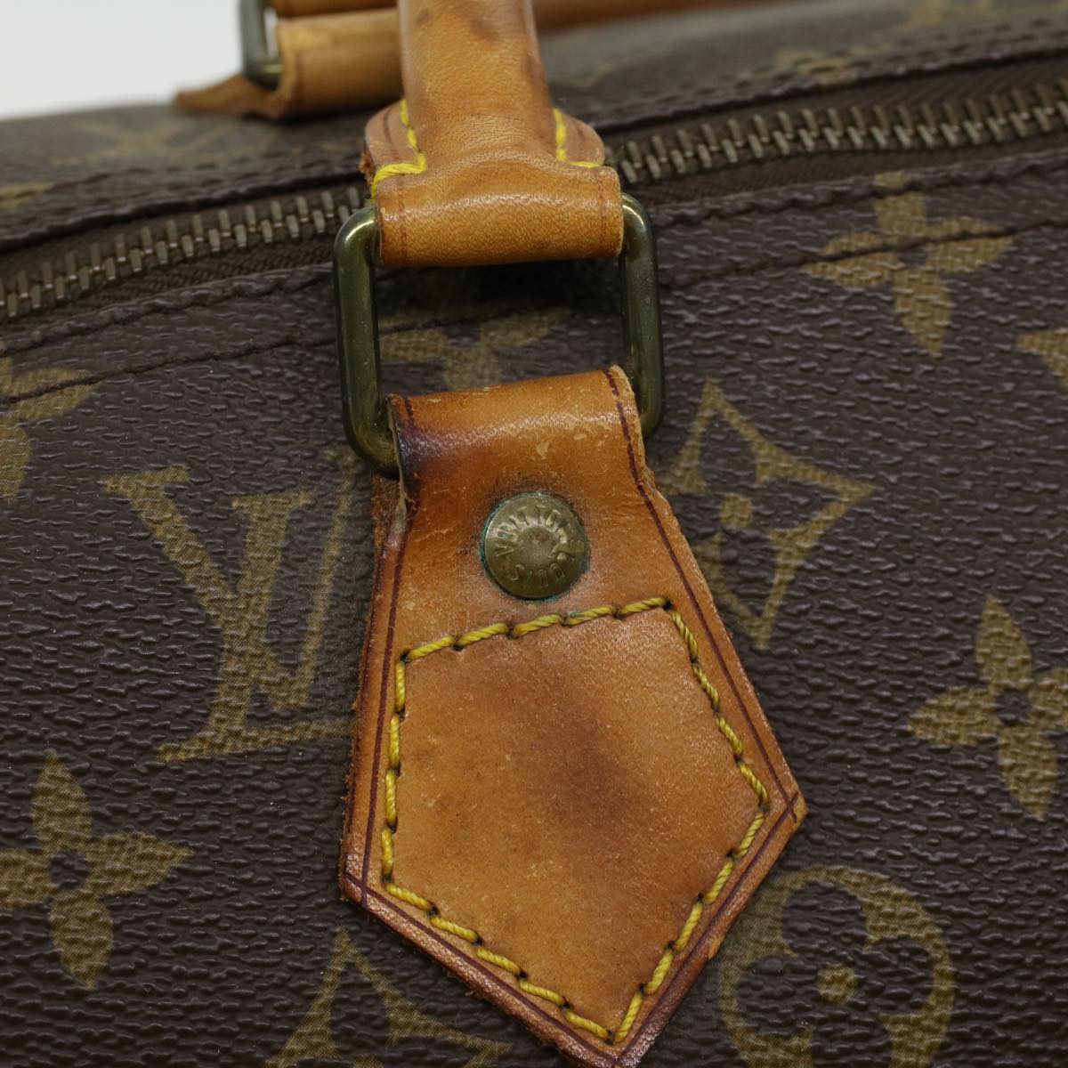 LOUIS VUITTON Monogram Speedy 40 Hand Bag M41522 LV Auth ki2541