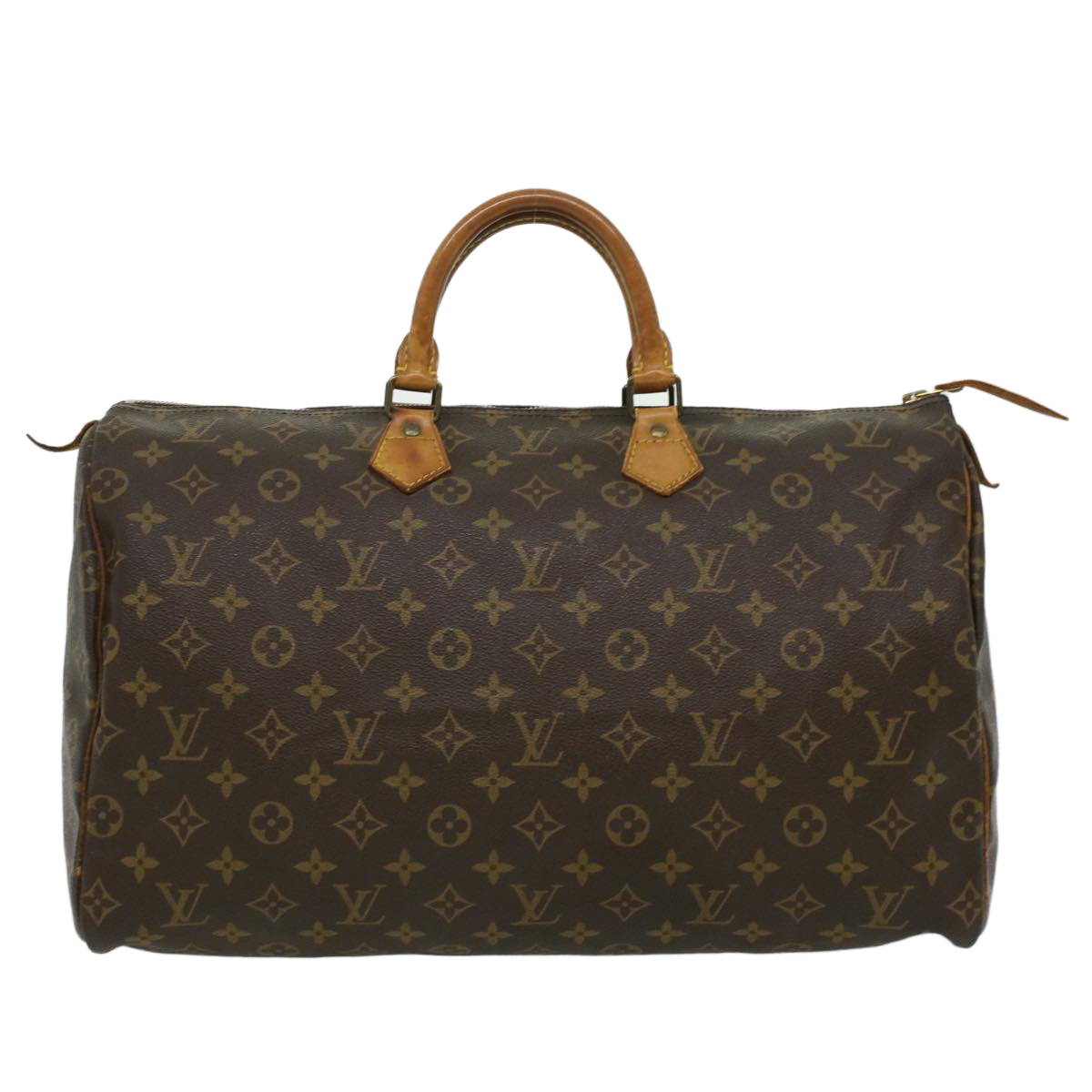 LOUIS VUITTON Monogram Speedy 40 Hand Bag M41522 LV Auth ki2541