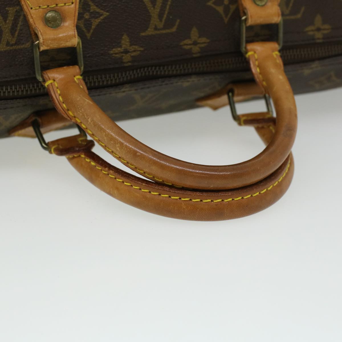 LOUIS VUITTON Monogram Speedy 40 Hand Bag M41522 LV Auth ki2541